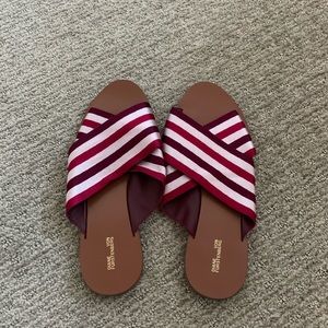 Diane Von Furstenberg Bailie Striped Sandal